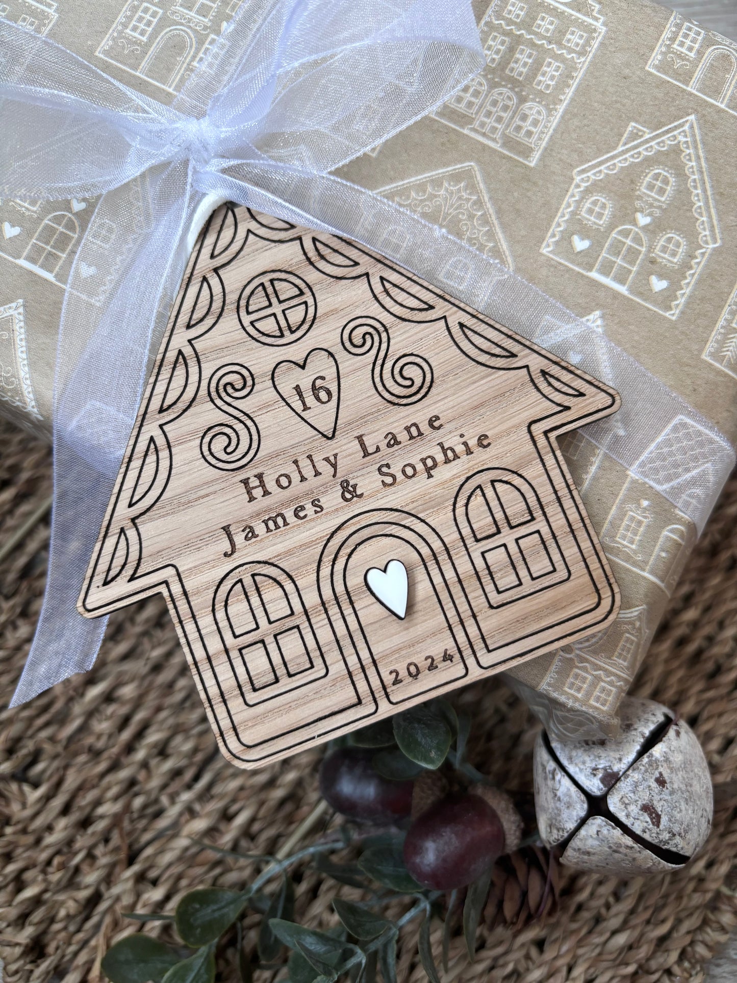 Gingerbread House Bauble - Christmas at Home