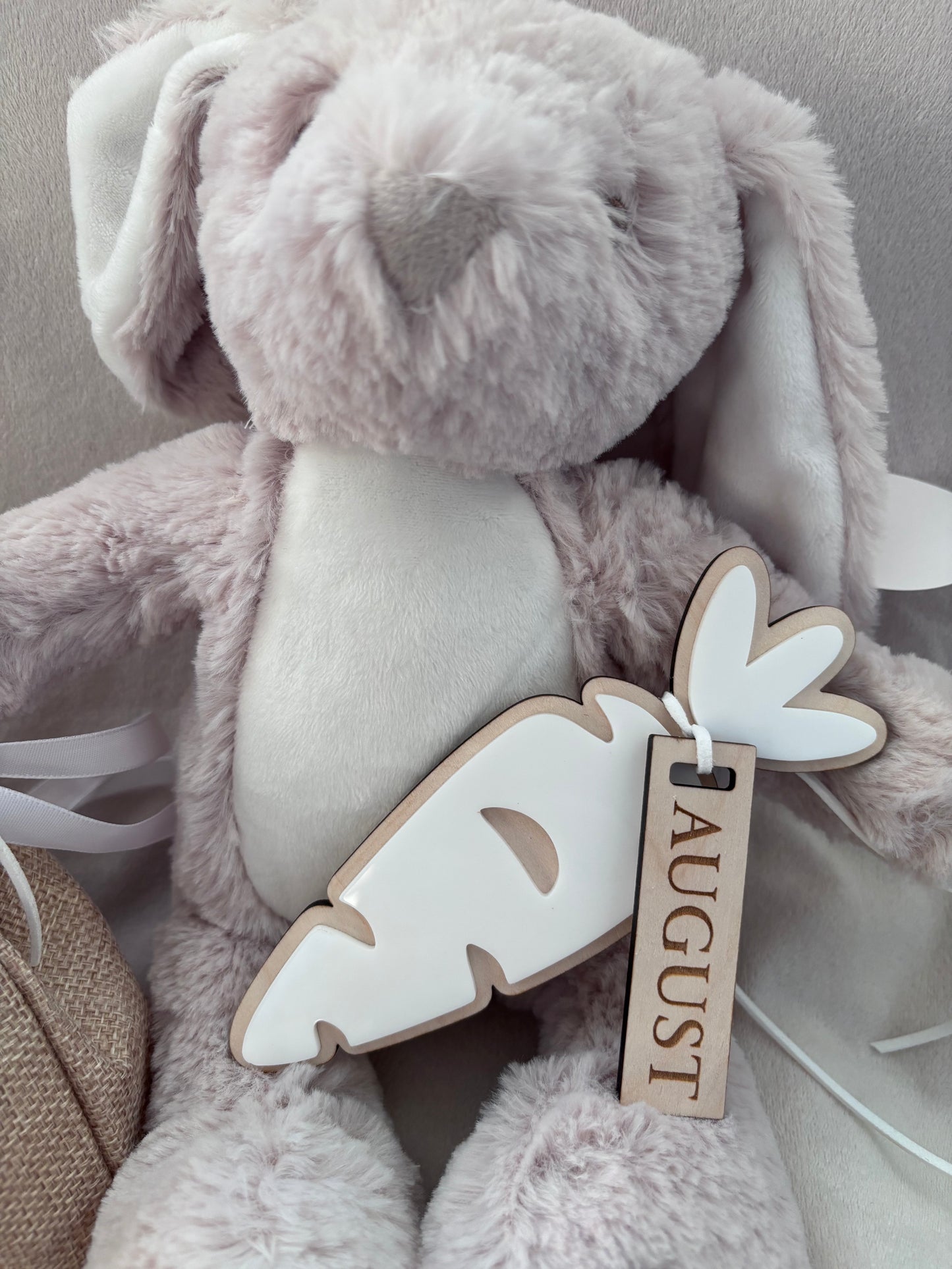 Personalised Easter Carrot Tag