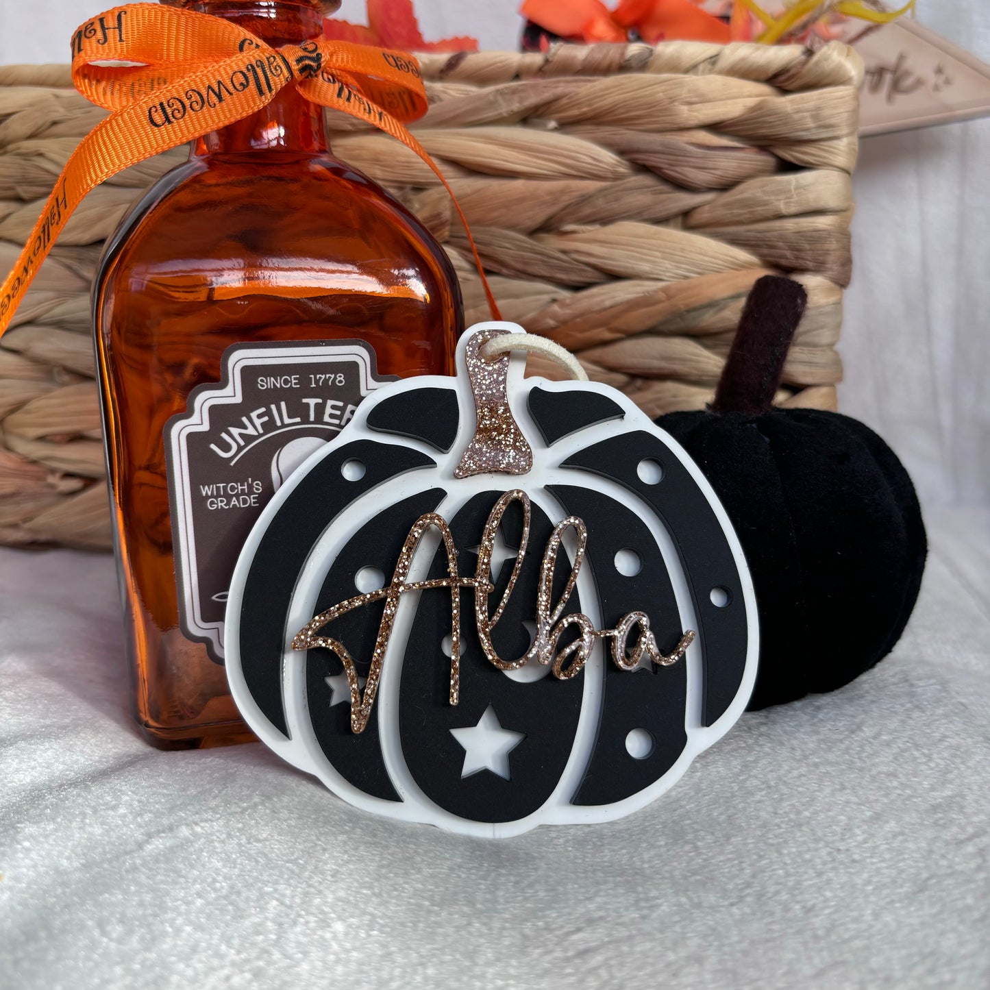 Personalised Magic Pumpkin Tag