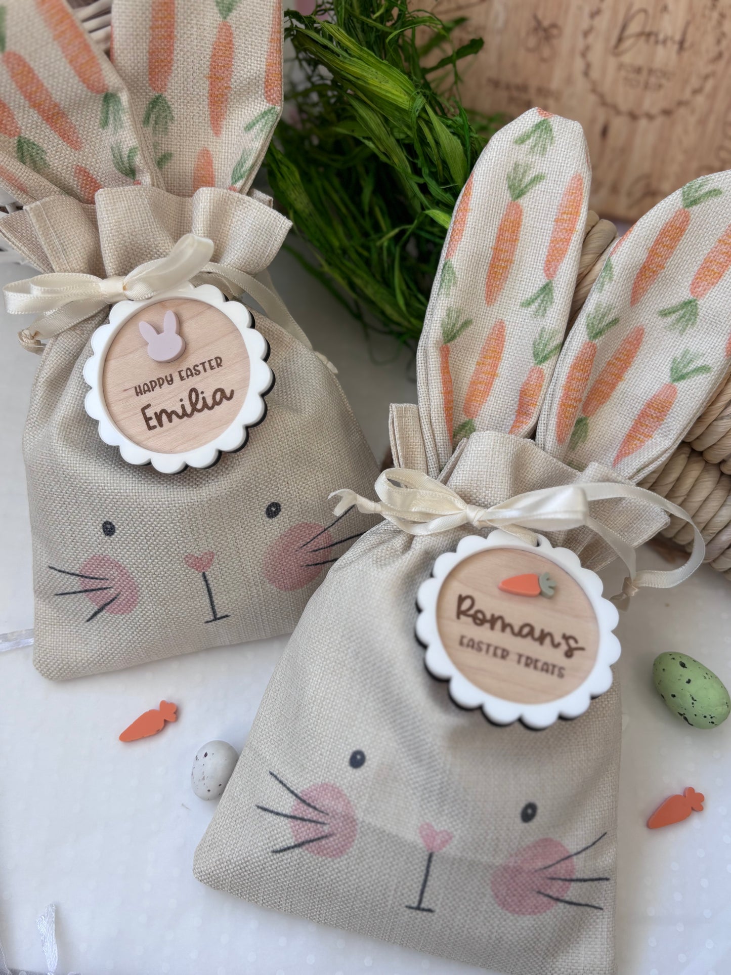 Easter Bunny Carrot Treat Bags
