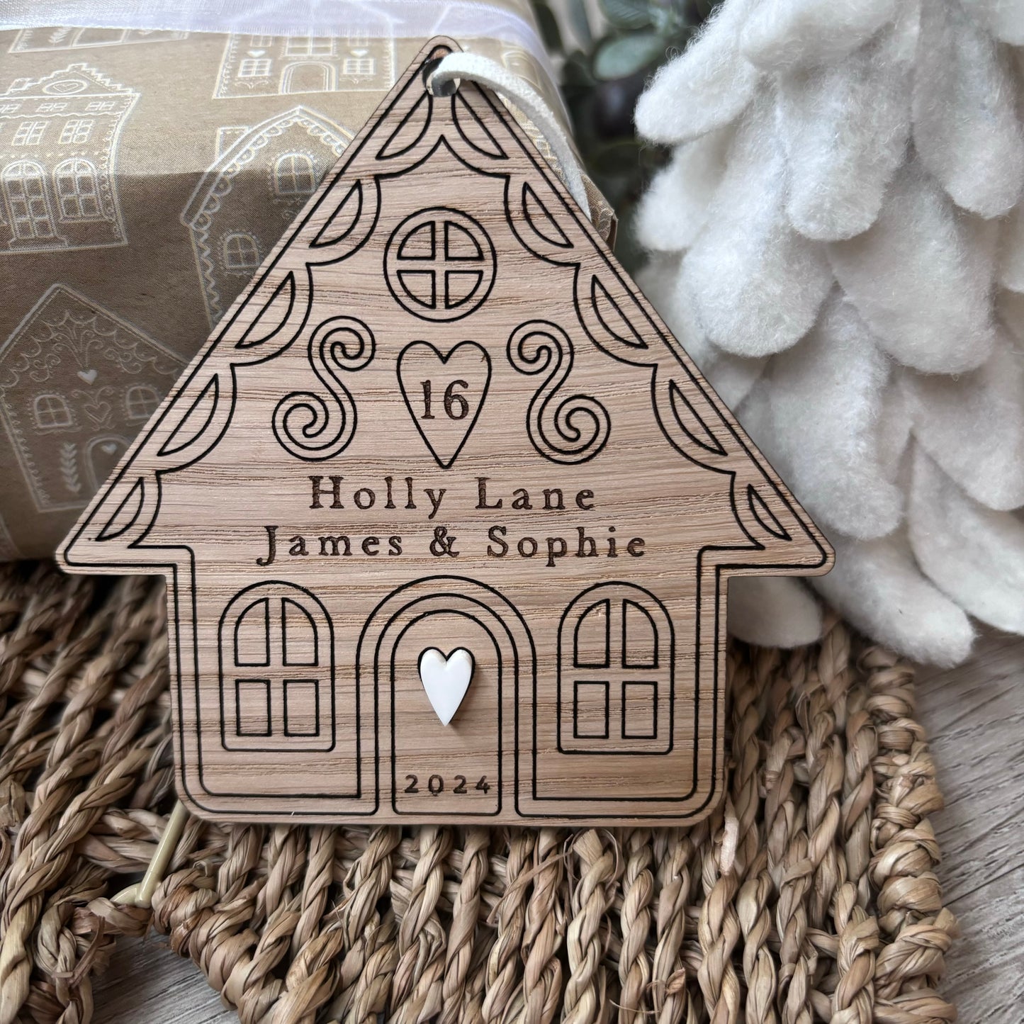 Gingerbread House Bauble - Christmas at Home