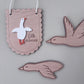 Little Goose Scallop Plaque