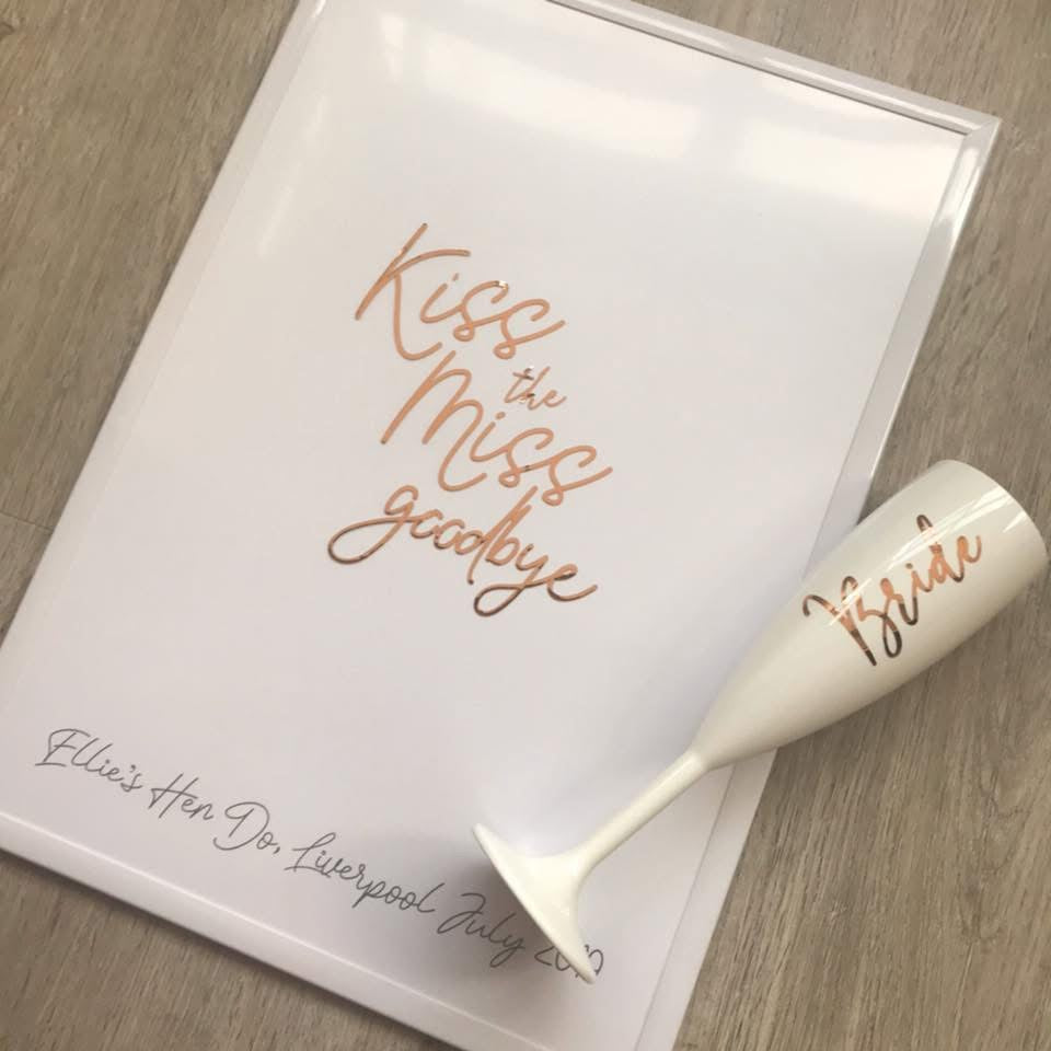 Personalised Prosecco Flute