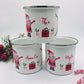 Personalised Santa & Rudolf Mug & Treat Bag