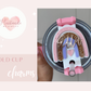 Personalised Cold Cup Charm - Rainbow