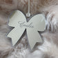 Personalised Bow Bauble