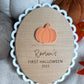My First Halloween Plaque
