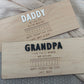 Personalised Father’s Day Handprint Plaque - Loved beyond measure