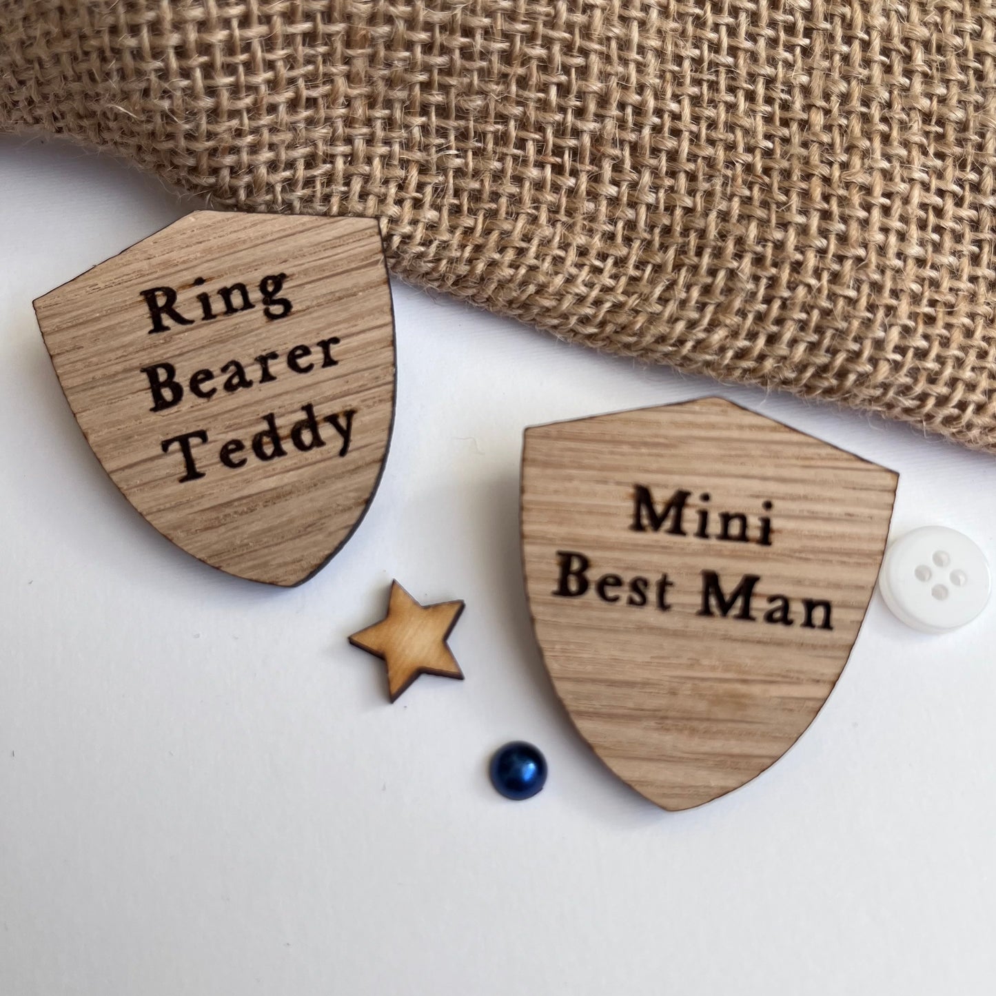 Personalised Page Boy Badge, Page boy Gift, Mini Best Man Badge