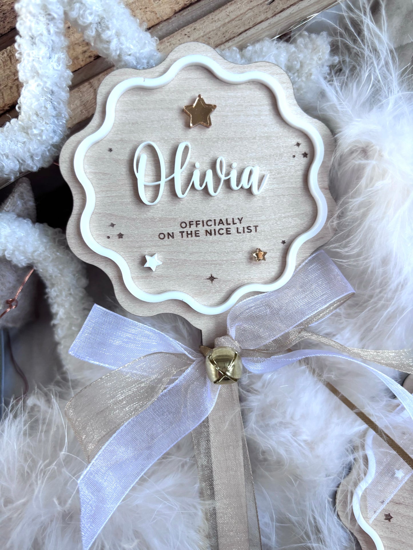 Personalised Luxury Nice List Wand