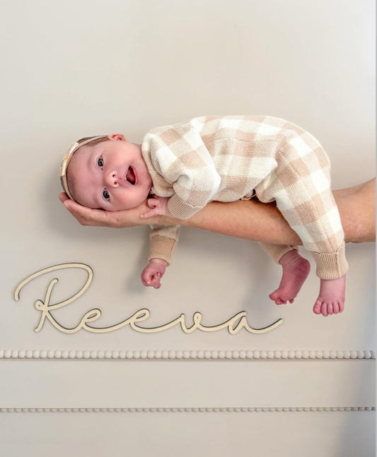 Wooden Wall Name