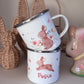 Personalised Easter Bunny Mug & Treat bag - Meadow