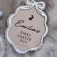 Personalised First Easter Bow Plaque