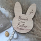 My First Easter Personalised Bunny Keepsake Disc