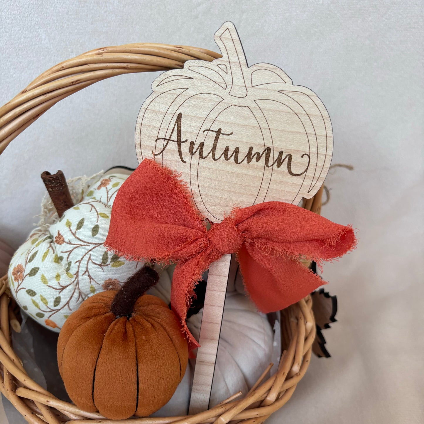 Personalised Pumpkin Wand