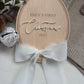 My First Christmas Personalised Plaque - Oval
