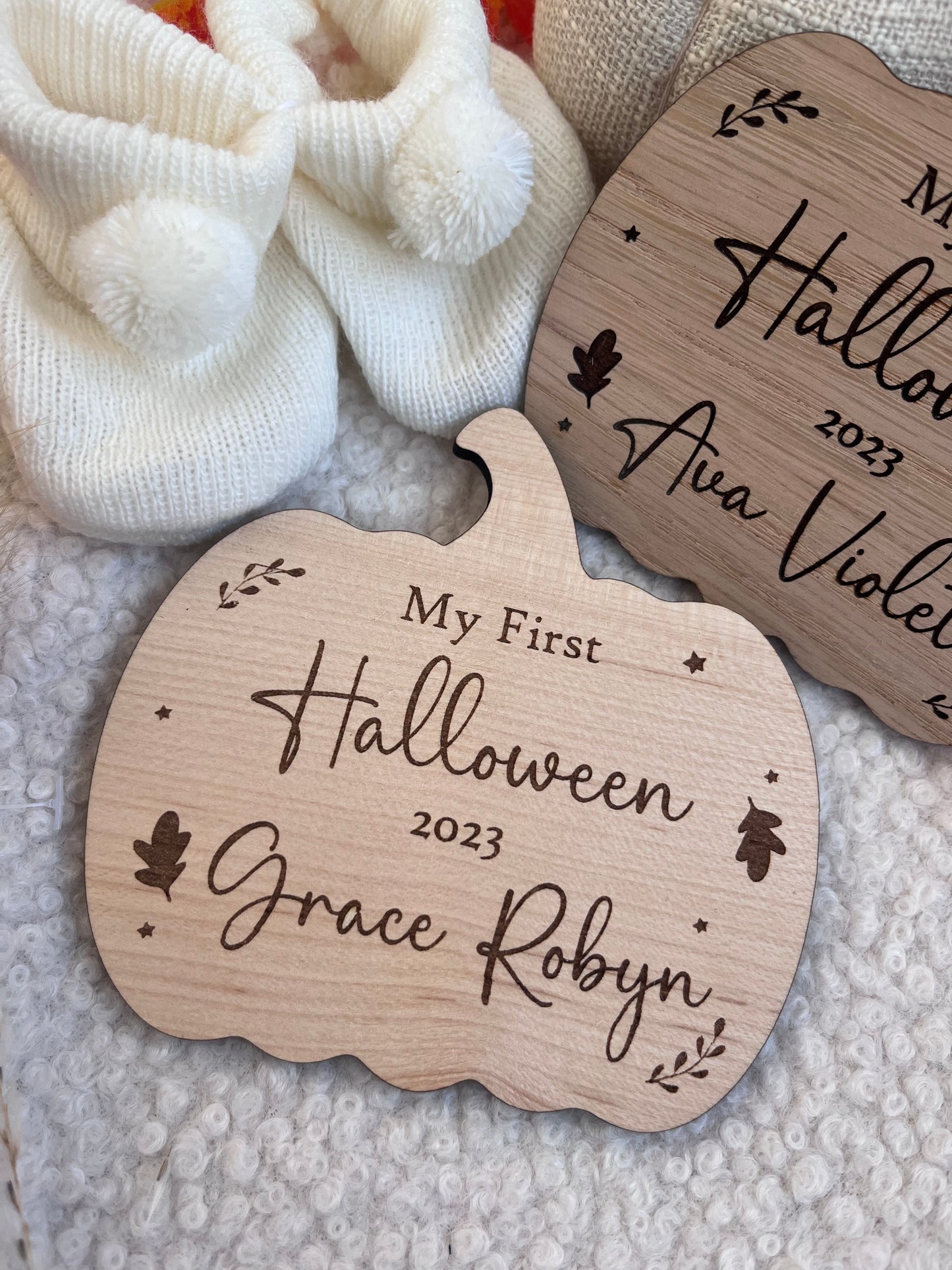 Personalised Pumpkin Keepsake