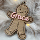 Personalised Gingerbread Baubles