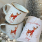 Personalised Reindeer Mug & Treat Bag