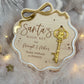 Santa’s Magic Key - Wavy Bow Board