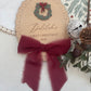 My First Christmas Personalised Plaque - Wreath