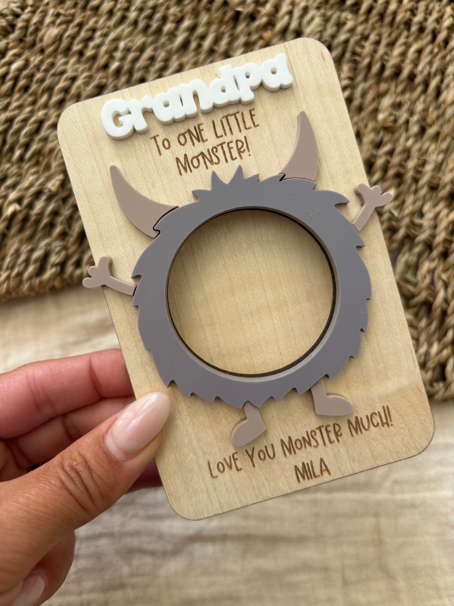 Personalised Father’s Day Magnet Frame