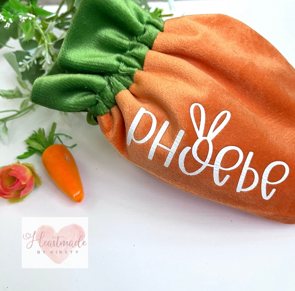 Personalised Carrot Treat Bags