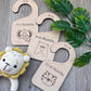 Wooden Baby Wardrobe Dividers - Jungle Set