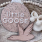 Little Goose Round Plaque