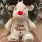 Personalised Rudolf the Reindeer  Plush & Pjs Case - Believes