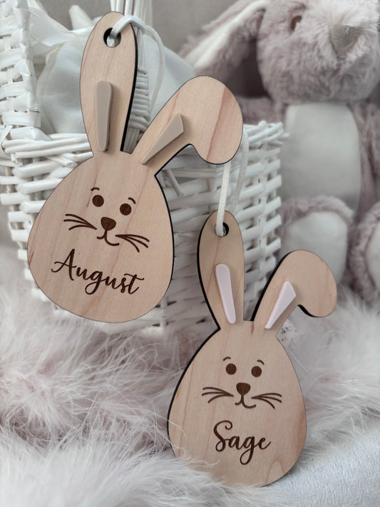 Personalised Easter Bunny Tags