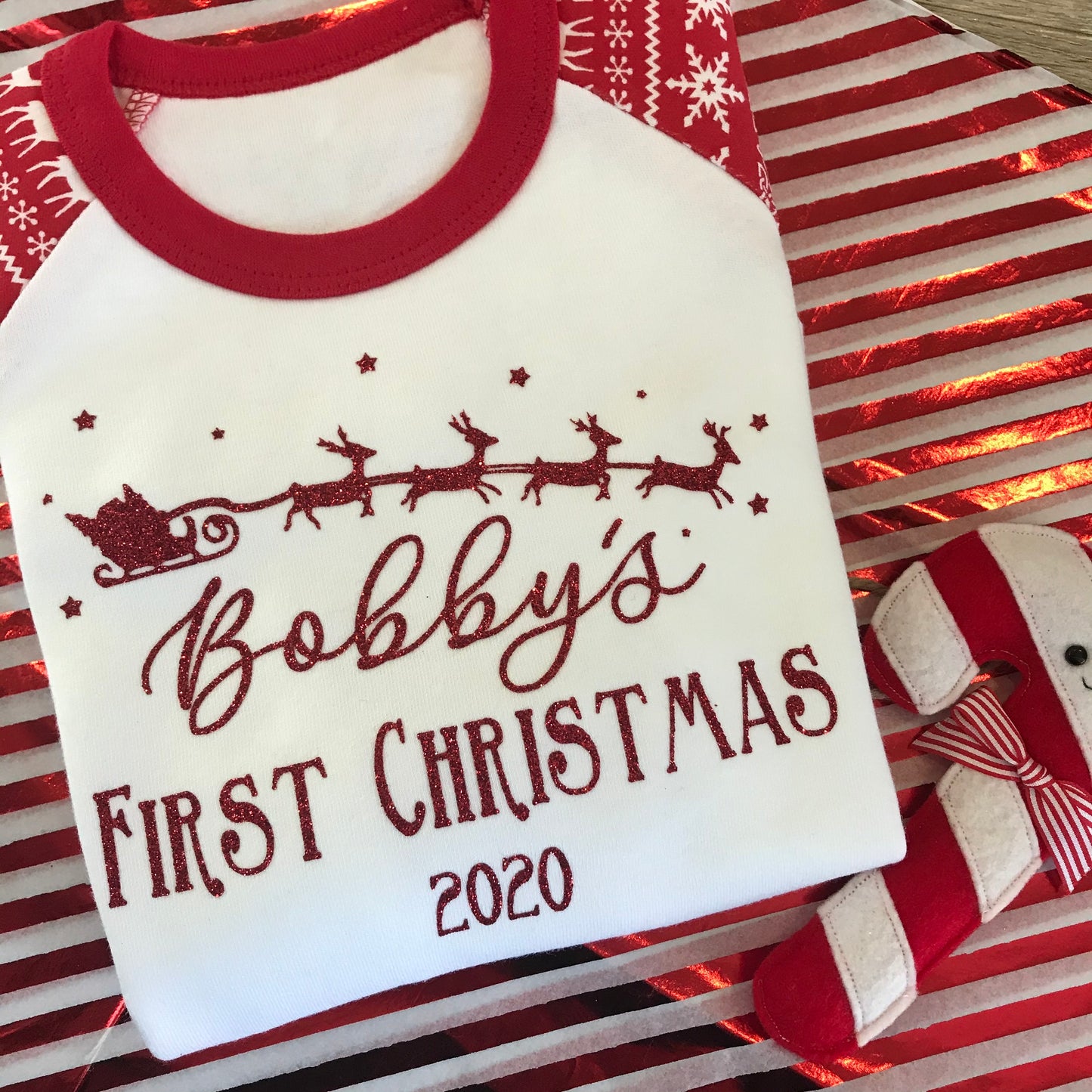 Personalised First Christmas Pjs