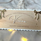 Christmas Eve Crate Scallop Plaques