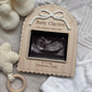 Personalised Pregancy Announcement Scan Holder Frame