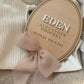 Personalised Wooden Birth Announcement Plaque with Chiffon Ribbon