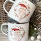 Personalised Santa Mug & Treat Bag