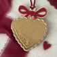 Gold Locket Heart Tag