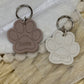 Paw Print Pet Tag - Personalised Acrylic Paw Tag