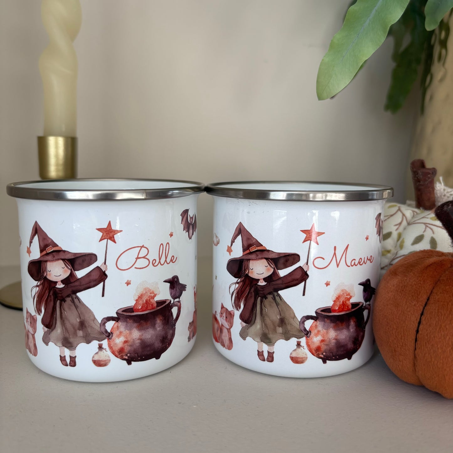 Halloween Witch Mug & Treat bag