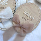 Hello World Wooden Birth Announcement Plaque
