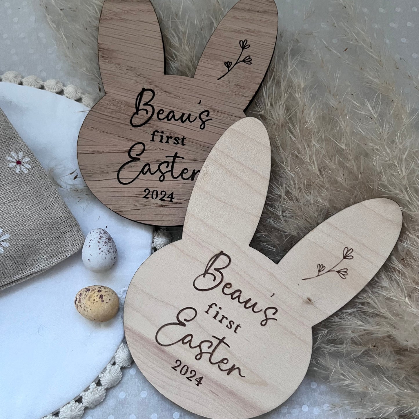 My First Easter Personalised Bunny Keepsake Disc