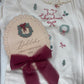 My First Christmas Personalised Plaque - Wreath