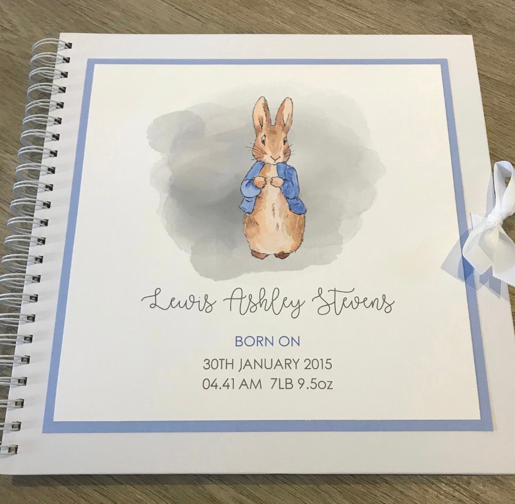 Peter Rabbit and Flopsy Bunny Scrapbook