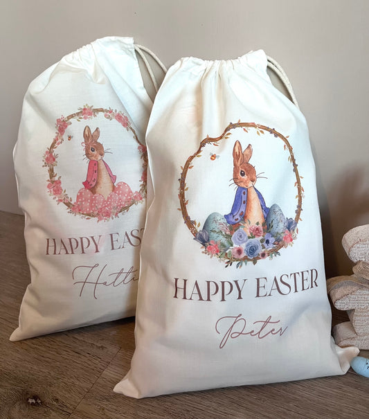 Personalised Large Easter Gift Sack