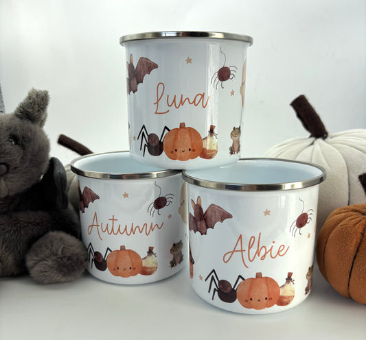 Halloween Cute Pumpkin Mug & Treat bag