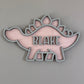 Dinosaur Bedroom Door Personalised Plaque