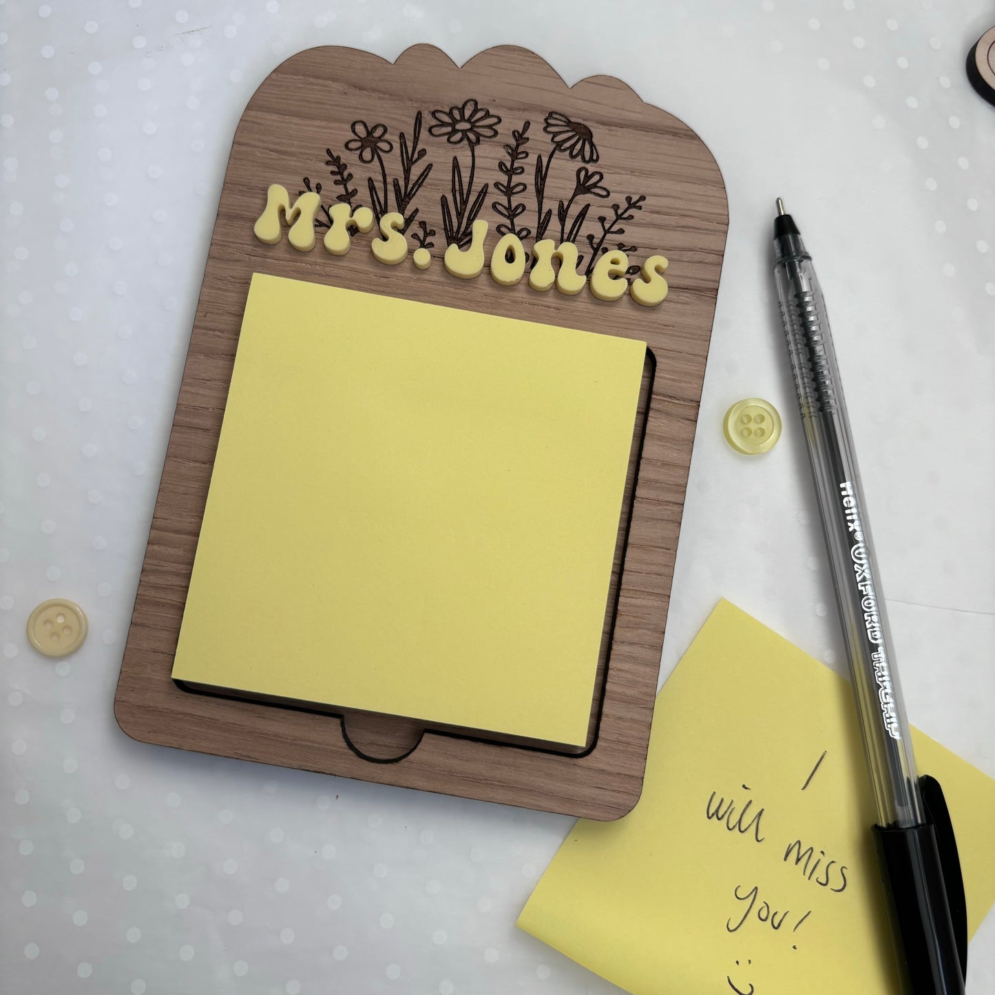 Personalised Post it Pad