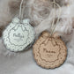 Personalised Christmas Wreath Bauble