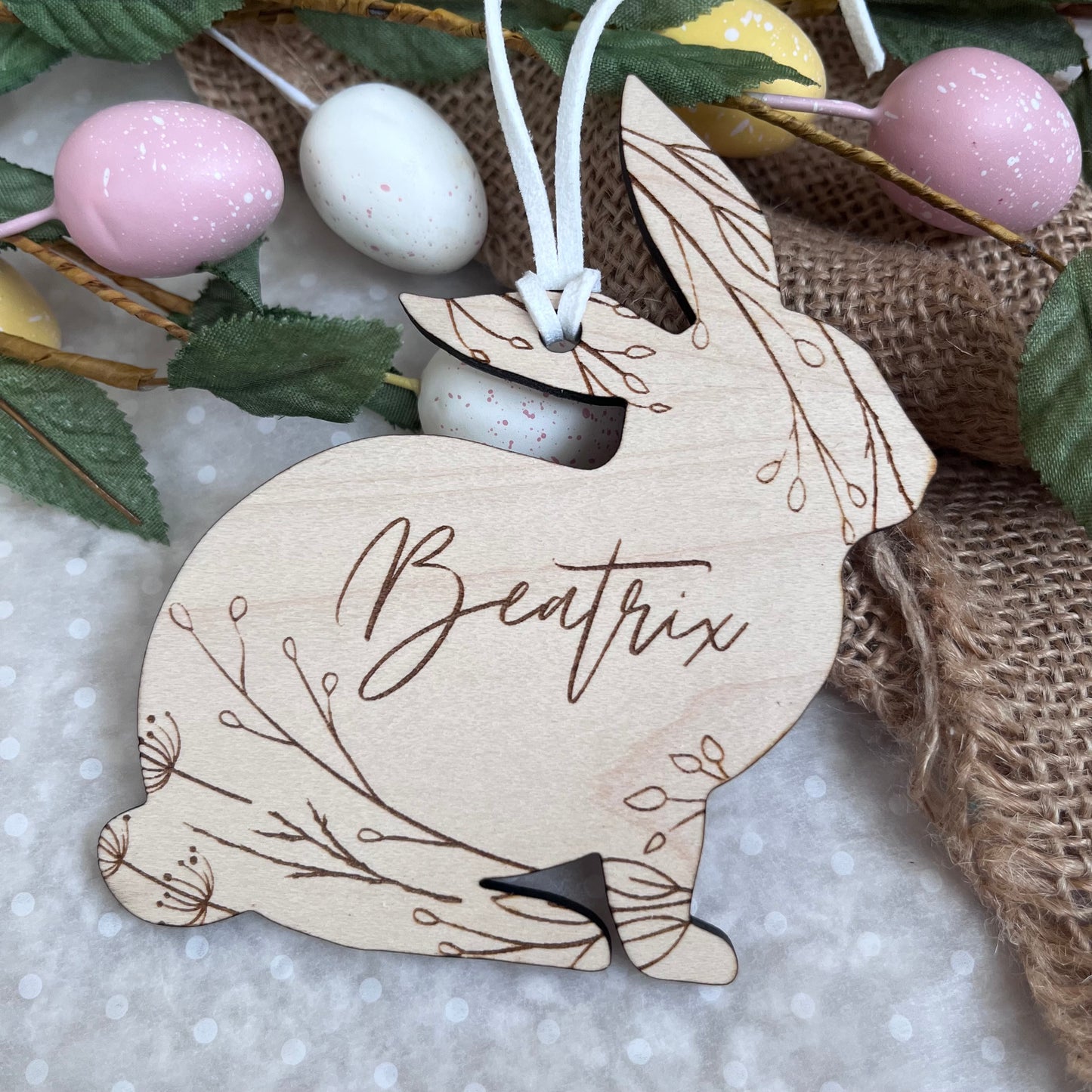 Personalised Easter Bunny Tags