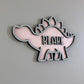 Dinosaur Bedroom Door Personalised Plaque
